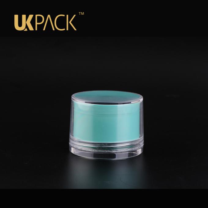 Καλλυντικό UKPACK που συσκευάζει το χονδρικό διπλό τελειωμένο βάζο 50ml