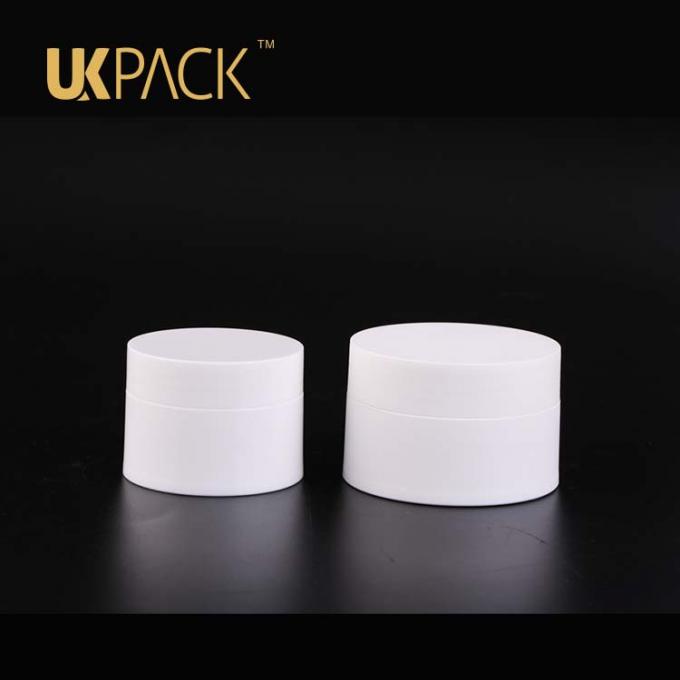 Καυτό πωλώντας μοντέρνο PP 15ml/30ml άσπρο ακρυλικό βάζο κρέμας UKPACK