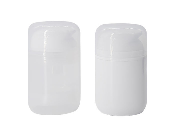 Sunscreen Container 50ml Plastic Airless Lotion Bottle For Baby Skincare