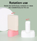 PP PCR Bottom Rotation Sunscreen Stick Deodorant Packaging Container 10g 15g