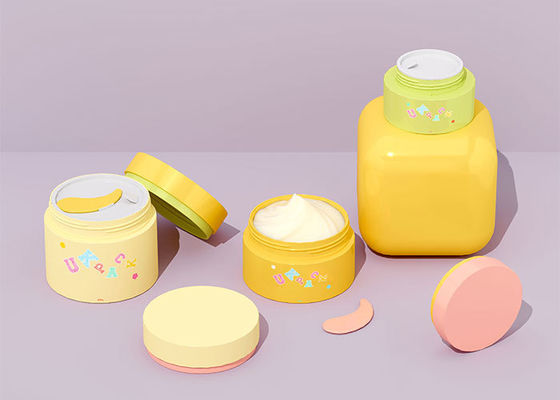 50g 100g 200g PP Cream Jar with Spoon - Wide Mouth Container for Cosmetics, DIY Skincare Packaging