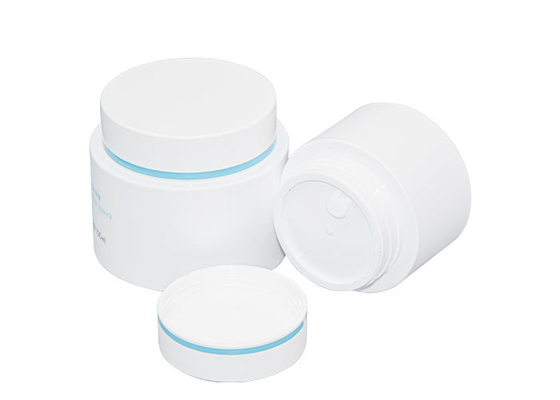 Sustainable Double Wall 50ml 100ml PP Cosmetic Cream Jars Environmental Protection Packaging