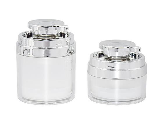 Customized Airless Pump Jar Cosmetic Skincare Packaging Container 15g 30g 50g 70g