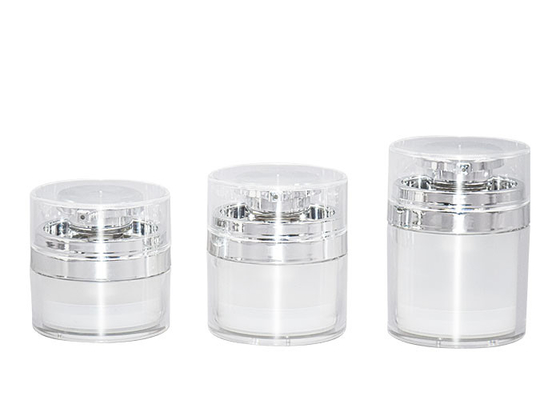 Customized Airless Pump Jar Cosmetic Skincare Packaging Container 15g 30g 50g 70g