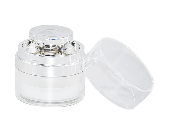 Customized Airless Pump Jar Cosmetic Skincare Packaging Container 15g 30g 50g 70g