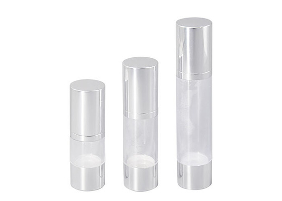 Silver AS Airless Bottle Lotion Sprayer Pump 15ml 30ml 50ml