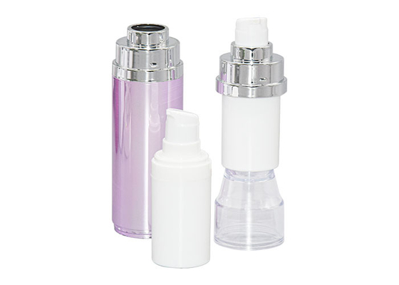 UKA60 Luxury Two End Dual Chamber 15ml*2 Airless Lotion Bottle ABS AS Container