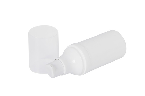 15ml 20ml 25ml 30ml Airless Pump Bottles With Transparency Lid For Cosmetic Packaging
