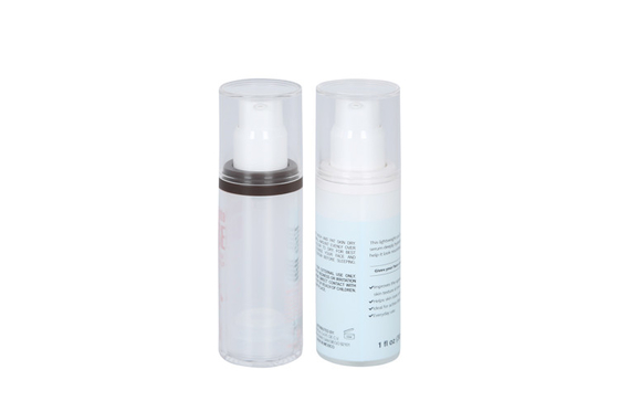 30ml Customized Color And Logo Acrylic Foundation Bottle Skin Care Hair Care Packaging UKE02
