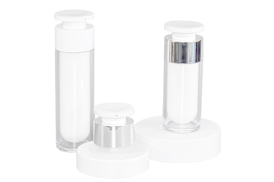 15ml/30ml/50ml Customized Color And Logo Lotion Sunscreen Essence Airless Pump Bottle Skin Care Packaging UKA79