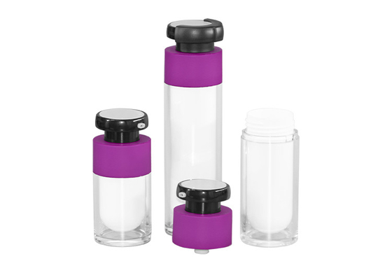 15ml/30ml/50ml AS Airless Lotion Bottle Skin Care Packaging Customized Surface with additional  plug UKA80