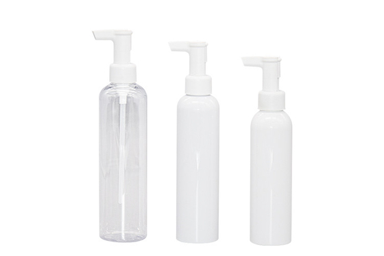 180ml/200ml/300ml Round shape PET Makeup Remover Bottle Cleansing Oil Packaging UKG28