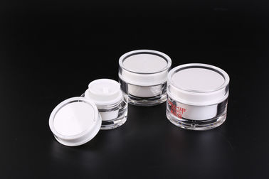 Thick Wall Dual Structure Cosmetic Cream Jars Upgrade Elegance