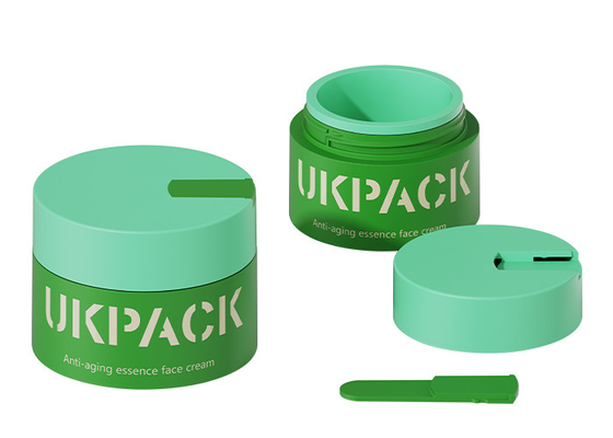PP Capacity 50g 100g Cosmetic Cream Jars With Small Scoop