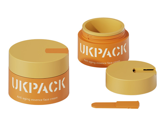 PP Capacity 50g 100g Cosmetic Cream Jars With Small Scoop