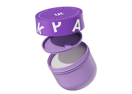 100g/240g Customized Color and Customized Logo PP Round Cream Jar Skincare Body Lotion Cosmetic Jar Container UKC41