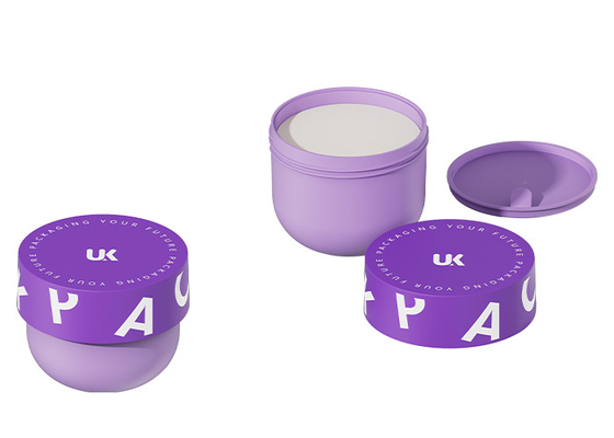 100g/240g Customized Color and Customized Logo PP Round Cream Jar Skincare Body Lotion Cosmetic Jar Container UKC41