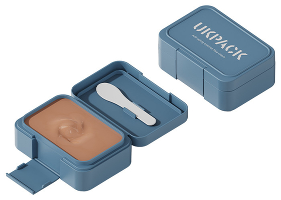 100g Deodorant Square Cream Jar With Spoon Flip Top