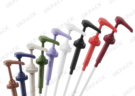 Plastic 38/400 Syrup Dispenser Pump 5/8/10ml Beverage Liquid Output Dosage