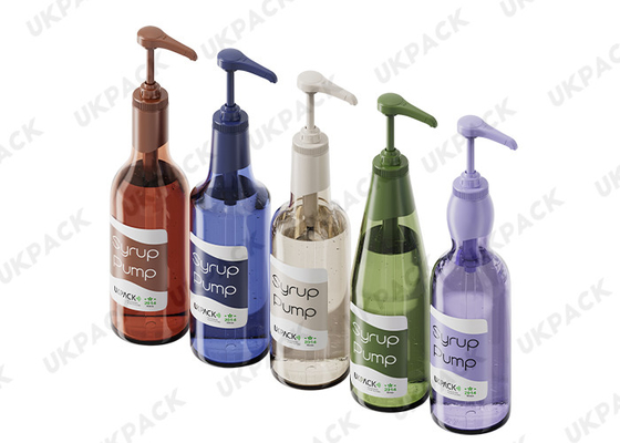 Plastic 38/400 Syrup Dispenser Pump 5/8/10ml Beverage Liquid Output Dosage