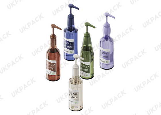Plastic 38/400 Syrup Dispenser Pump 5/8/10ml Beverage Liquid Output Dosage