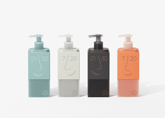 250ml pump bottle with cap lid holder for travel