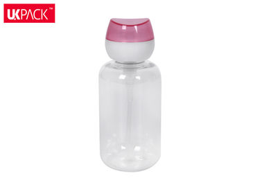 Push Down Empty Nail Polish Remover Pump Dispenser Cosmetic Transparent Bottle 200ml