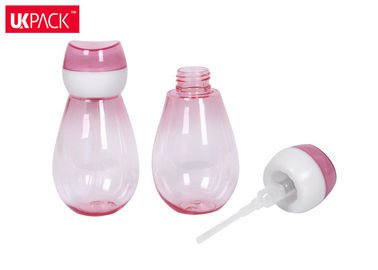 SGS PP 200ml Nail Polish Remover Pump Flower Bottle