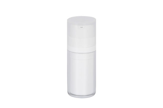 Cylinder Acrylic Matte Airless Vacuum Pump Bottle Lotion Container Cosmetic Bottle
