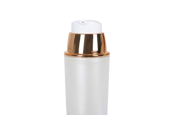Cleansing Facial Personal Care Airless Bottles Cosmetic Packaging 30ml Acrylic PMMA Material Skincare Sunscreen