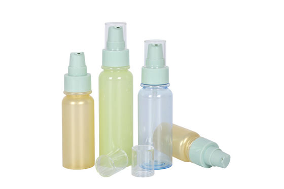 Matte Customized Color 115mm Height Lotion PET Pump Cosmetic Bottles