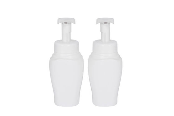500ml HDPE Plastic Cosmetic Packaging Bottle With 3cc Output Foaming Hand Soap shampoo Pump Bottle UKF10