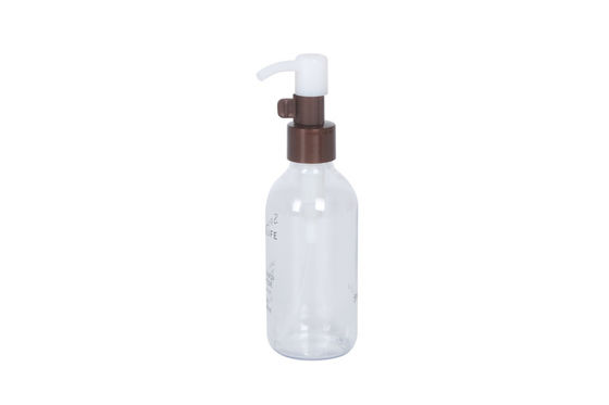 BPA Free Transparent 60ml 120ml PET Makeup Remover Bottle Cleaning Oil Bottle