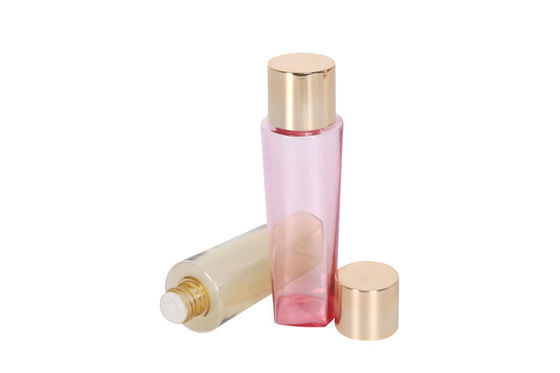 150ml 200ml PETG Facial Toner Bottle With Screw Cap Transparent Cosmetic Bottle