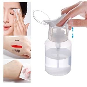 Matte PET 120ml 150ml Makeup Remover Bottle With Screw Cap for eye or face toner water