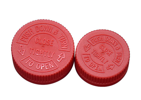 Empty White / Red PE 250ml Plastic Vitamin Bottles With PP CRC Cap Pill Storage Container Bottle