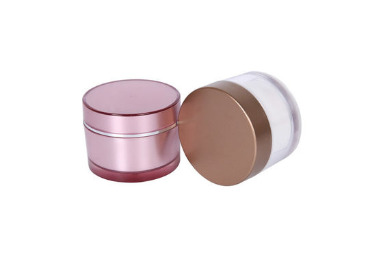 Arylic PMMA 80g BPA Free Cosmetic Cream Jars Container