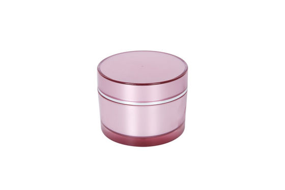 Arylic PMMA 80g BPA Free Cosmetic Cream Jars Container
