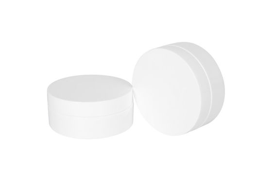White Color Empty BBA Free Face 150g Cosmetic Cream Jars Od 105mm