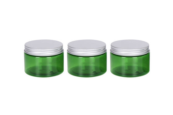 Transaprent Color PET Skin Care 150g Cream Lotion Container Od 74mm Body Cream Jar Sleeping-mask Aluminum Lid