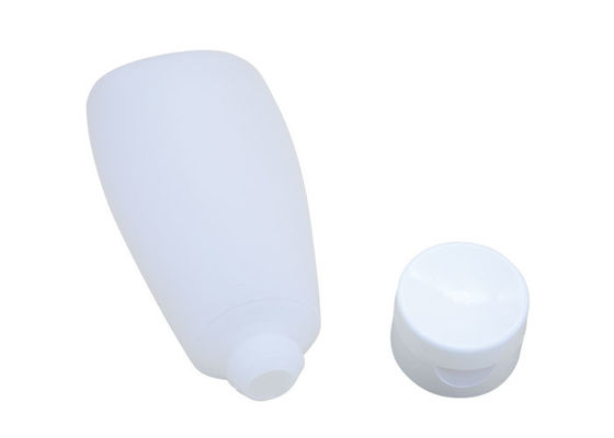 HDPE 30ml 60ml 100ml Portable Travel Bottle Set OD 33.25mm Flip Cap Squeezable Shampoo Bottle
