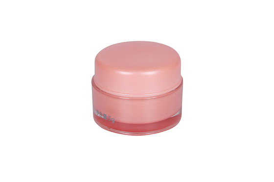 Acrylic Round Clear 5g Mini Cosmetic Containers Od 32mm For Trial Packaging