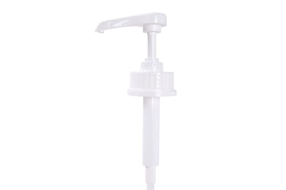 Beverage 43mm Closure Syrup dispenser Bottle Pump With Pilfer Proof Cap