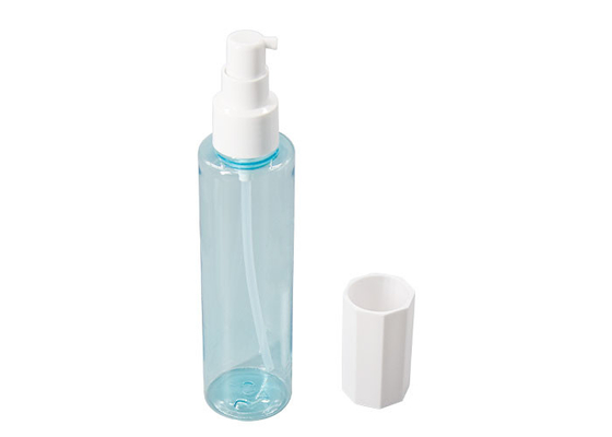 ABS Cap Blue 150ml Makeup Remover Pump Bottle Facial Cleansing Oil Bottle
