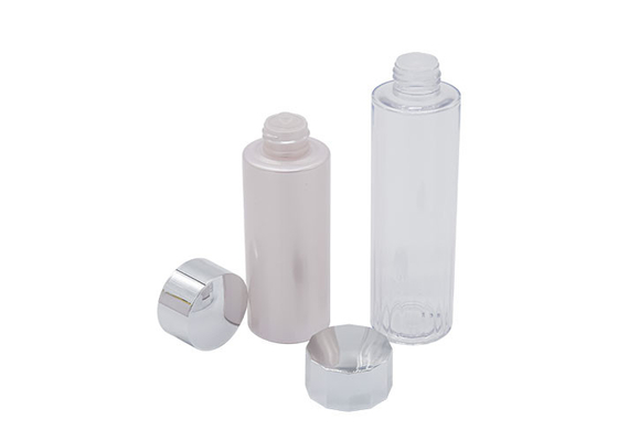 125ml 170ml Makeup Remover Pink Toner Bottle PET Od 44mm