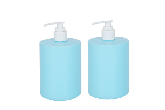 Hair Shampoo Contianer Hand Sanitizer Pump Bottle Bpa Free Blue Hdpe 16oz