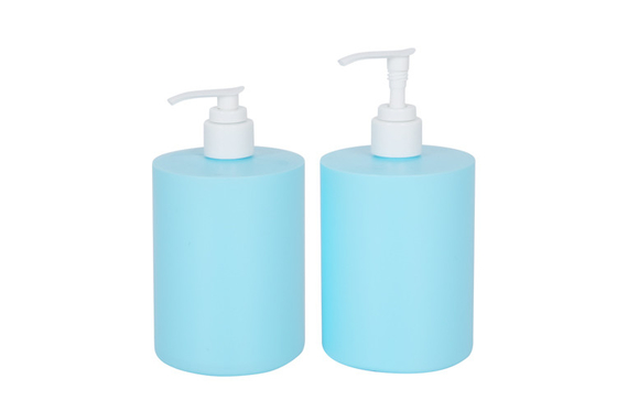 Hair Shampoo Contianer Hand Sanitizer Pump Bottle Bpa Free Blue Hdpe 16oz