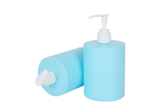 Hair Shampoo Contianer Hand Sanitizer Pump Bottle Bpa Free Blue Hdpe 16oz
