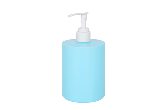 Hair Shampoo Contianer Hand Sanitizer Pump Bottle Bpa Free Blue Hdpe 16oz