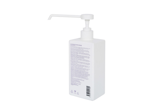 1.6cc Hair Shampoo Bottle Square Shape Hdpe Leakproof Spray Hand Wash 500ml Container
